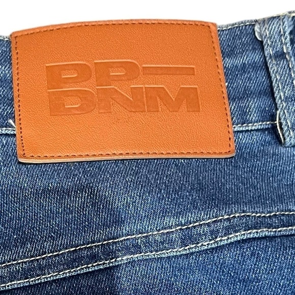 Princess Polly High Waist Straight Leg Jeans Medium Wash Sz 8 - Picture 7 of 9